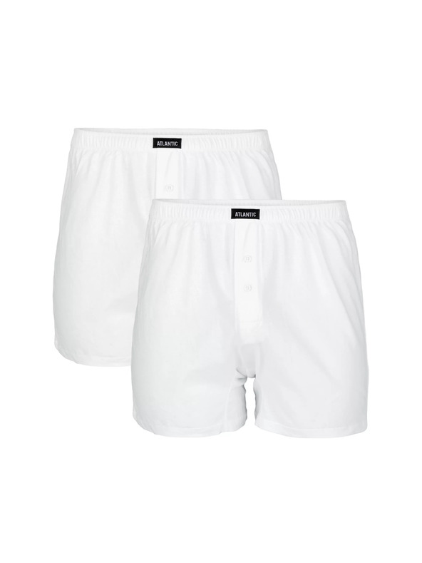 Atlantic 2er Pack Boxershorts weiß