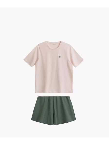 Atlantic Damen Baumwoll-Pyjama Atlantic