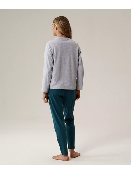 Atlantic Damen Baumwoll-Pyjama Atlantic