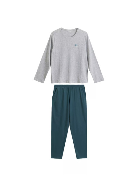 Atlantic Damen Baumwoll-Pyjama Atlantic