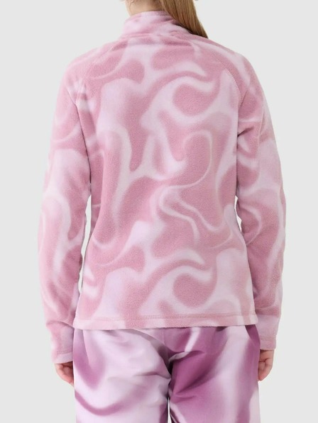 4F Fleece-Kapuzenpullover für Mädchen 4F