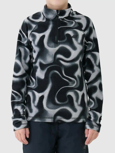 4F Fleece-Kapuzenpullover für Mädchen 4F