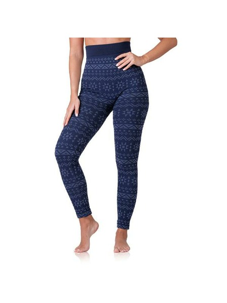 Bellinda RELAX & GO CUDDLE LEGGINGS - Damen-Winter-Leggings - dunkelblau