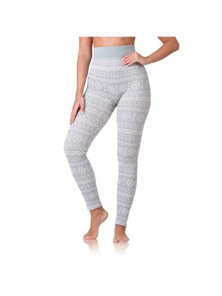 Bellinda RELAX & GO CUDDLE LEGGINGS - Damen Winterleggings - grau