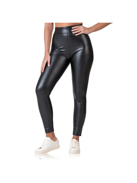 Bellinda RELAX & GO LEATHEROPTIC LEGGINGS - Damenleggings in Lederoptik - schwarz