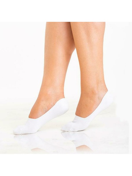 Bellinda INVISIBLE SOCKS - Unsichtbare Socken für Sneaker - weiß