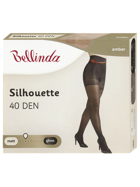 Bellinda SILHOUETTE 40 DEN - Formende Strumpfhose ohne verstärkte Sitzpartie - amber