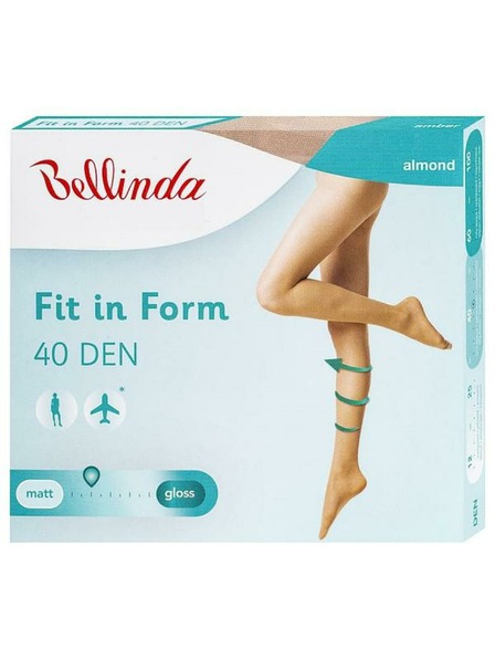 Bellinda FIT IN FORM 40 DEN - Strumpfhose für müde Beine - mandelfarben