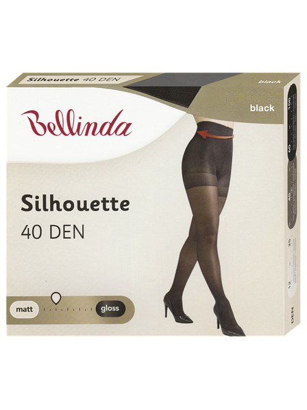 Bellinda SILHOUETTE 40 DEN - Formende Strumpfhose ohne verstärktes Gesäß - schwarz