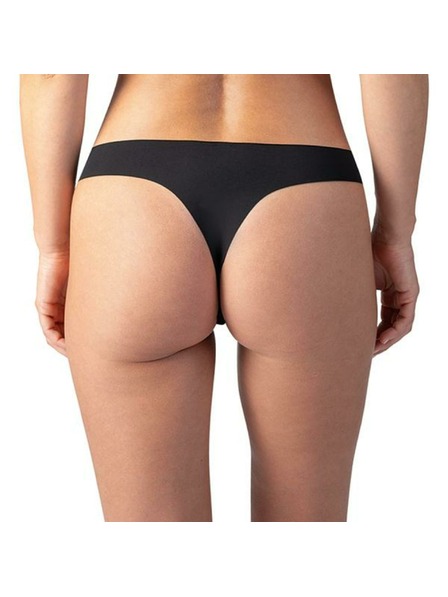 Bellinda INVISIBLE THONG - Damen-nahtloser Tanga - schwarz