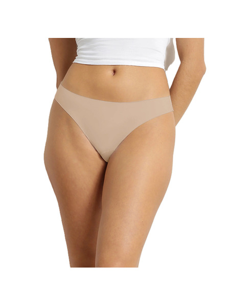 Bellinda INVISIBLE THONG - Damen-nahtloser Tanga - hautfarben