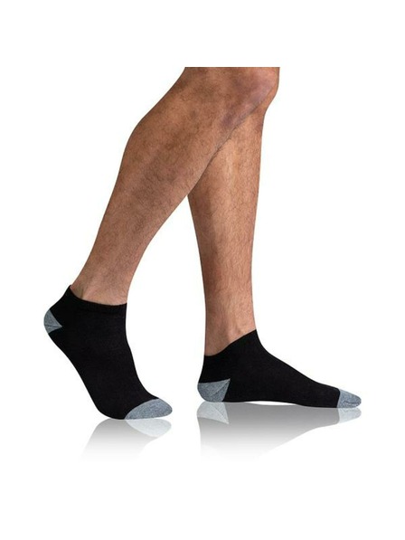 Bellinda SPORT MEN IN-SHOE 3x - Herren Knöchelsocken 3er-Pack - schwarz