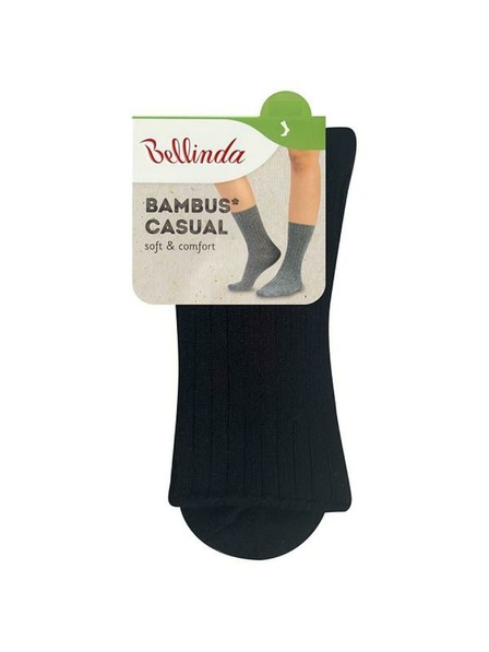 Bellinda BAMBUS CASUAL SOCKS - Winter Bambussocken - schwarz