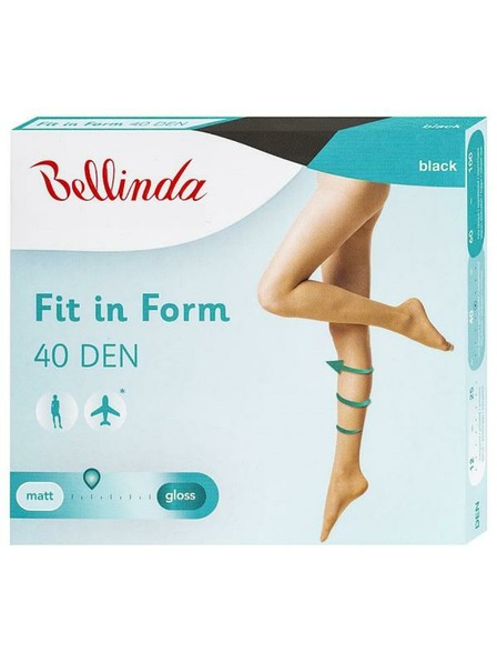 Bellinda FIT IN FORM 40 DEN - Strumpfhose für müde Beine - schwarz