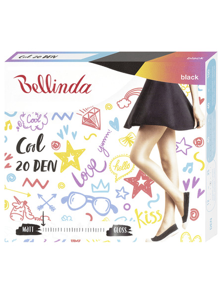 Bellinda COOL 20 DEN - Modische Strumpfhose - schwarz