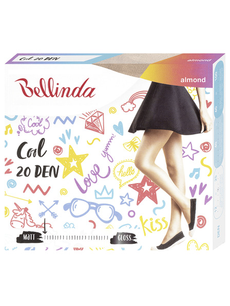 Bellinda COOL 20 DEN - Modische Strumpfhose - almond