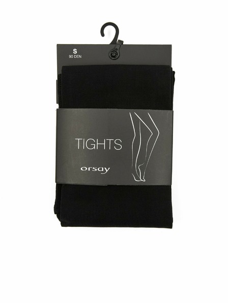 Orsay Schwarze Damenstrumpfhose 90 DEN ORSAY