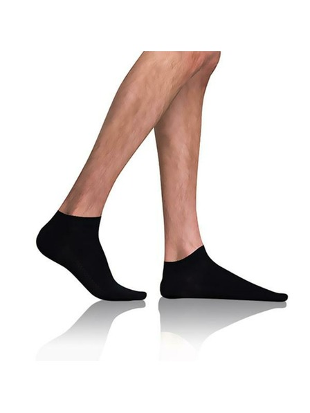 Bellinda Schwarze Herren Bellinda BAMBUS AIR IN-SHOE SOCKS
