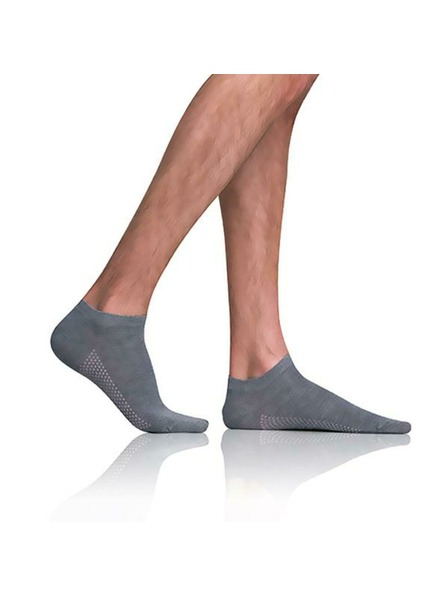 Bellinda Graue Herren Bellinda BAMBUS AIR IN-SOE SOCKS
