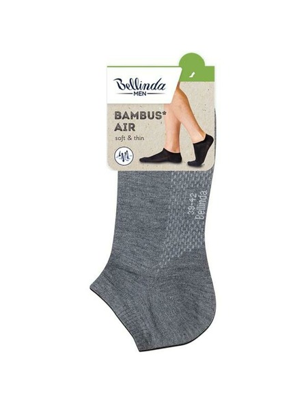 Bellinda Graue Herren Bellinda BAMBUS AIR IN-SOE SOCKS