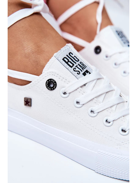 BIG STAR SHOES Damen Big Star Classic Turnschuhe - Weiß
