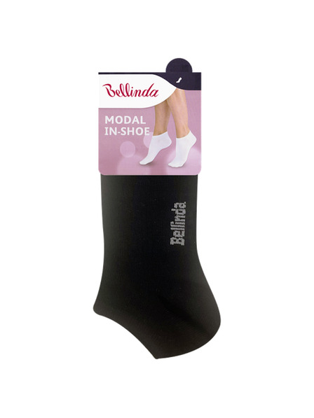 Bellinda Damen-Socken aus Modal - schwarz