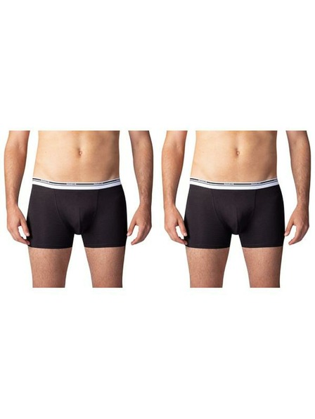 Bellinda Doppelpack Baumwoll-Boxershorts - Schwarz