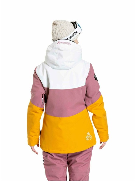 Meatfly Meatfly Damen SNB & SKI Jacke Kirsten White / Sunflower