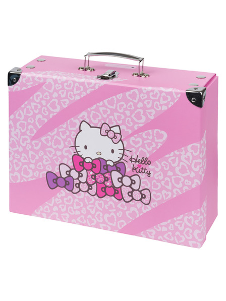 BAAGL  BAAGL Faltbares Schulkofferchen Hello Kitty Sweet Leopard mit Beschlägen