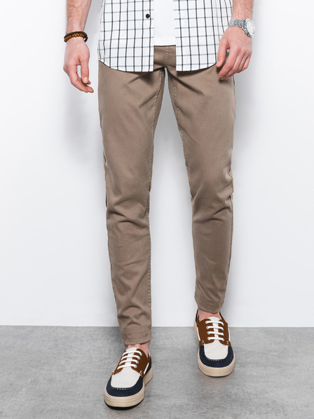 Ombre Clothing Beige Herren Chino Hose Ombre Kleidung P1059