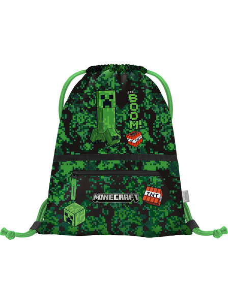 BAAGL  BAAGL Beutel mit Tasche Minecraft Boom
