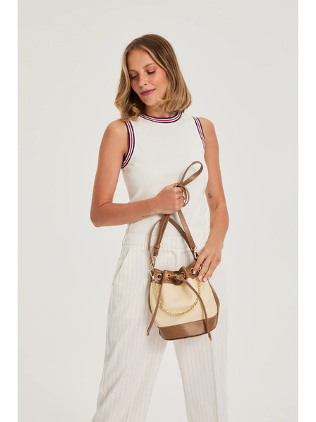Moodo Beige Tasche Moodo