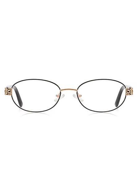 VEYREY VeyRey Katzenauge-Sonnenbrille Omnipun schwarzer Rahmen klare Gläser