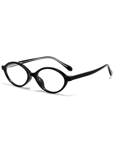 VEYREY VeyRey Katzenauge-Sonnenbrille Ansled schwarzer Rahmen klare Gläser