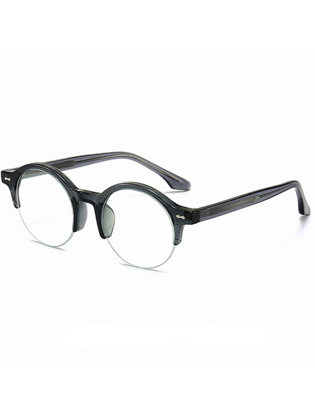 VEYREY VeyRey Katzenauge-Sonnenbrille Exor schwarzer Rahmen klare Gläser
