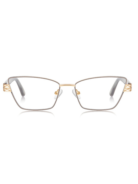 VEYREY VeyRey Damen Cat-Eye Damen Blaulicht-Brille Irous brauner Rahmen klare Gläser
