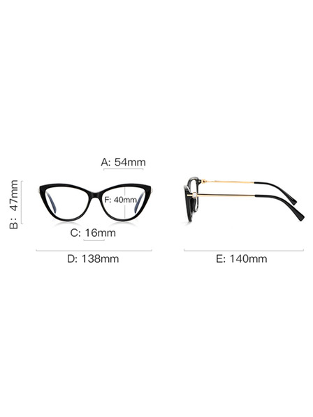VEYREY VeyRey Damen Cat-Eye Damen Blaulicht-Brille Overhunk grauer Rahmen klare Gläser