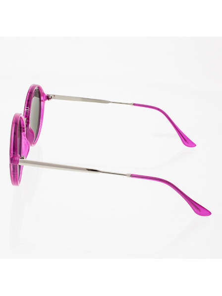 OEM OEM Damen Schmetterlingssonnenbrille Pond rosa Rahmen braun/grüne Gläser