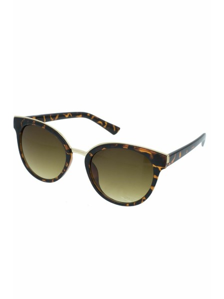 OEM OEM Damen ovale Sonnenbrille Dolores brauner Rahmen braune Gläser