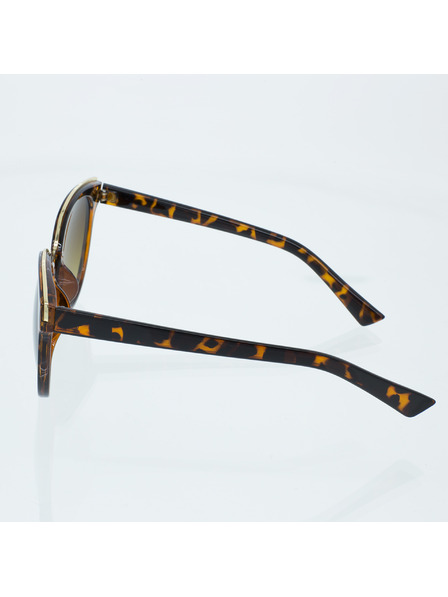 OEM OEM Damen ovale Sonnenbrille Dolores brauner Rahmen braune Gläser