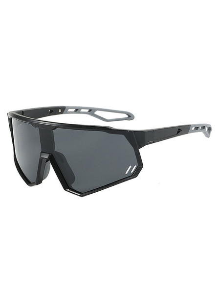 VEYREY VeyRey Sport-Polarisationssonnenbrillen Strasoo schwarze Fassung schwarze Gläser