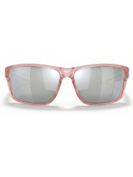 VEYREY VeyRey Sport-Sonnenbrille polarisiert Irtox rosa Fassung silberne Gläser