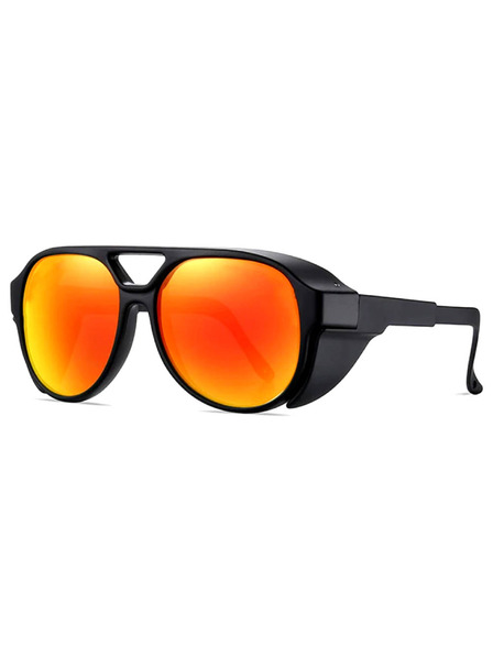 VEYREY Schwarze polarisierte Sport-Sonnenbrille VeyRey Fearless