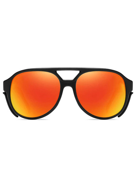 VEYREY Schwarze polarisierte Sport-Sonnenbrille VeyRey Fearless