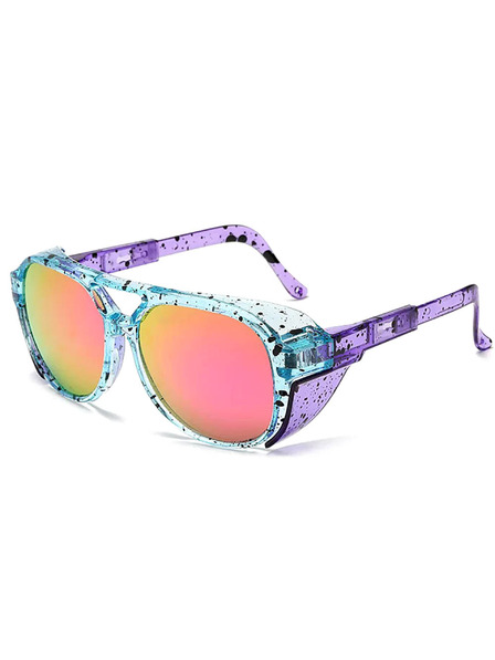 VEYREY VeyRey Legend Blau und Lila Polarisierte Sport-Sonnenbrille