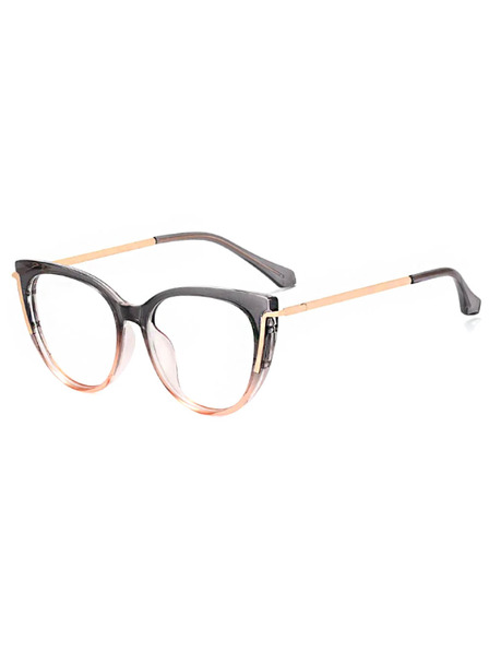 VEYREY Schwarz und Gold Frauen Blau Licht Blocking Sonnenbrille VeyRey Buster