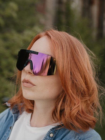 VEYREY Lila unisex polarisierte Sport-Sonnenbrille VeyRey Sesto