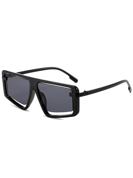VEYREY Schwarze unisex VeyRey Oversize Jonas Sonnenbrille