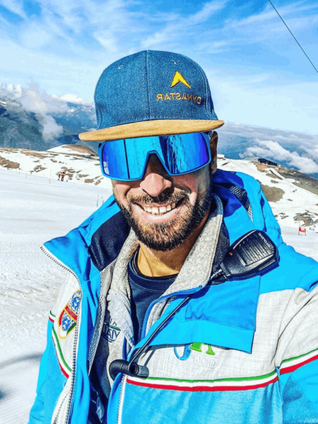 VEYREY Blaue Sonnenbrille VeyRey Truden