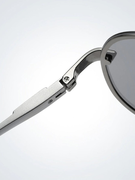 VEYREY VeyRey Laudin polarisierte Sonnenbrille in Silber